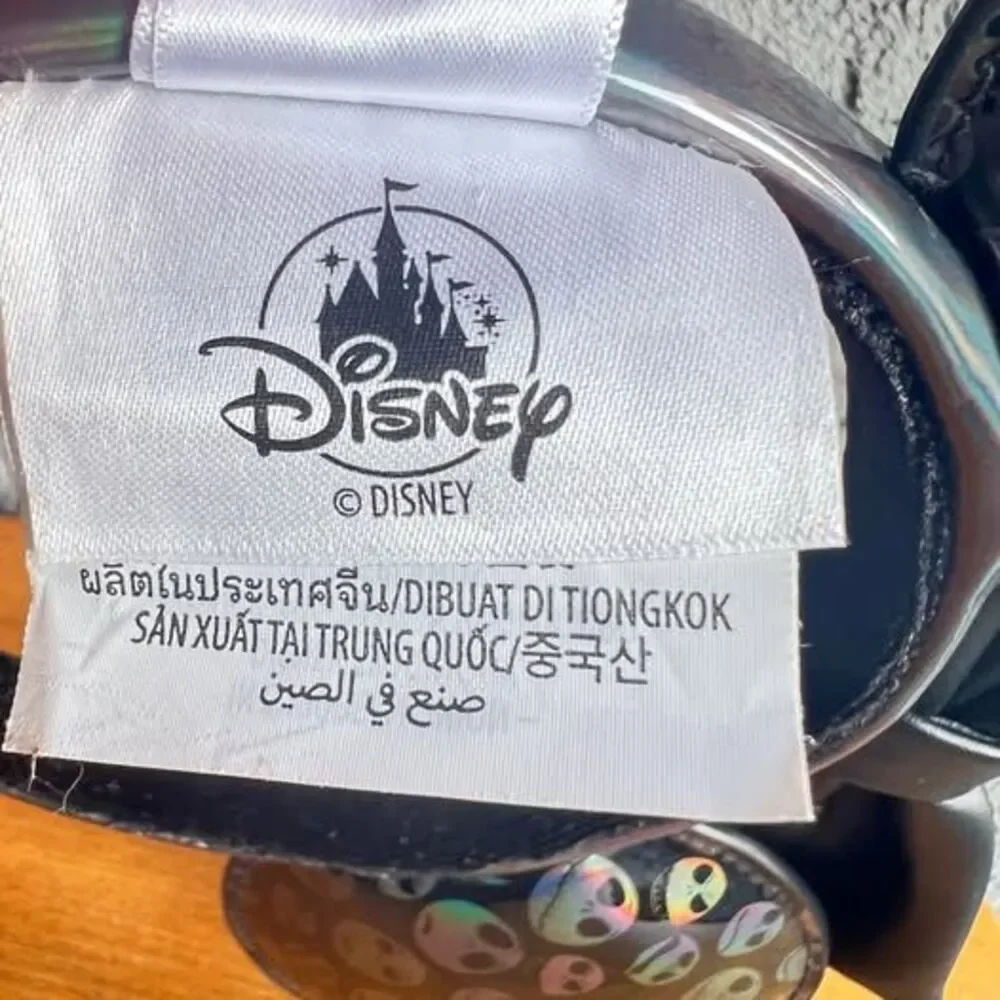 Jack Skellington Holographic Disney Ears Nightmare Before Christmas